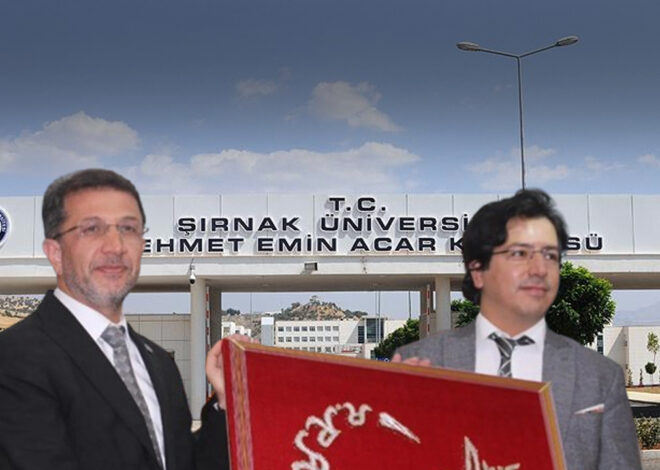 Şırnak Üniversitesi’nde bayrak krizi